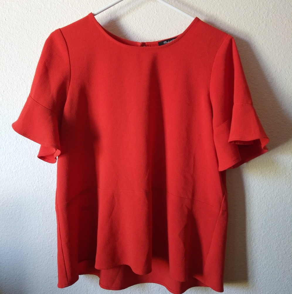 Madewell Peplum Blouse